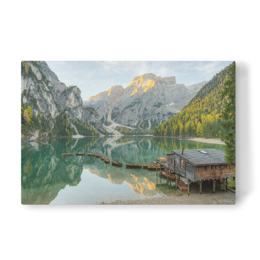 Morgens am Pragser Wildsee