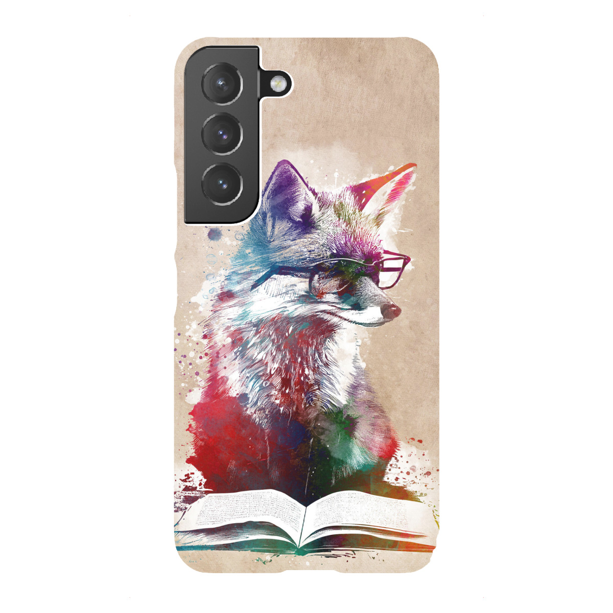 "Fuchs liest ein Buch"für Samsung Galaxy - Premium-Case Handyhülle artboxONE