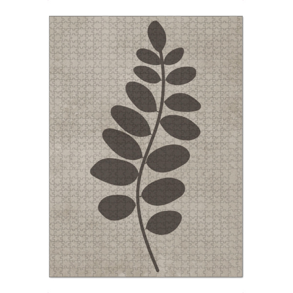 Puzzle Ravensburger "Concrete flower Judith" artboxONE - Abstrakt - Japandi,Modern,Art,Ibiza,Kunstdruck,Vacation,Geschenk,Einrichtung,Blume