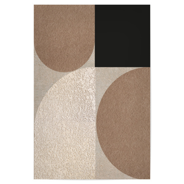 Poster 30x20 cm "Emile second" artboxONE - Abstrakt - Japandi,Modern,Art,Ibiza,Kunstdruck,Geschenk,Einrichtung,Abstrakt,Kunst