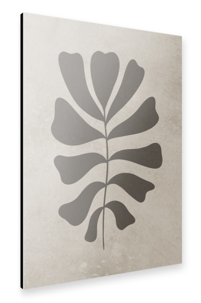Alu-Dibond "Concrete flower MOMO" 30x20 cm artboxONE