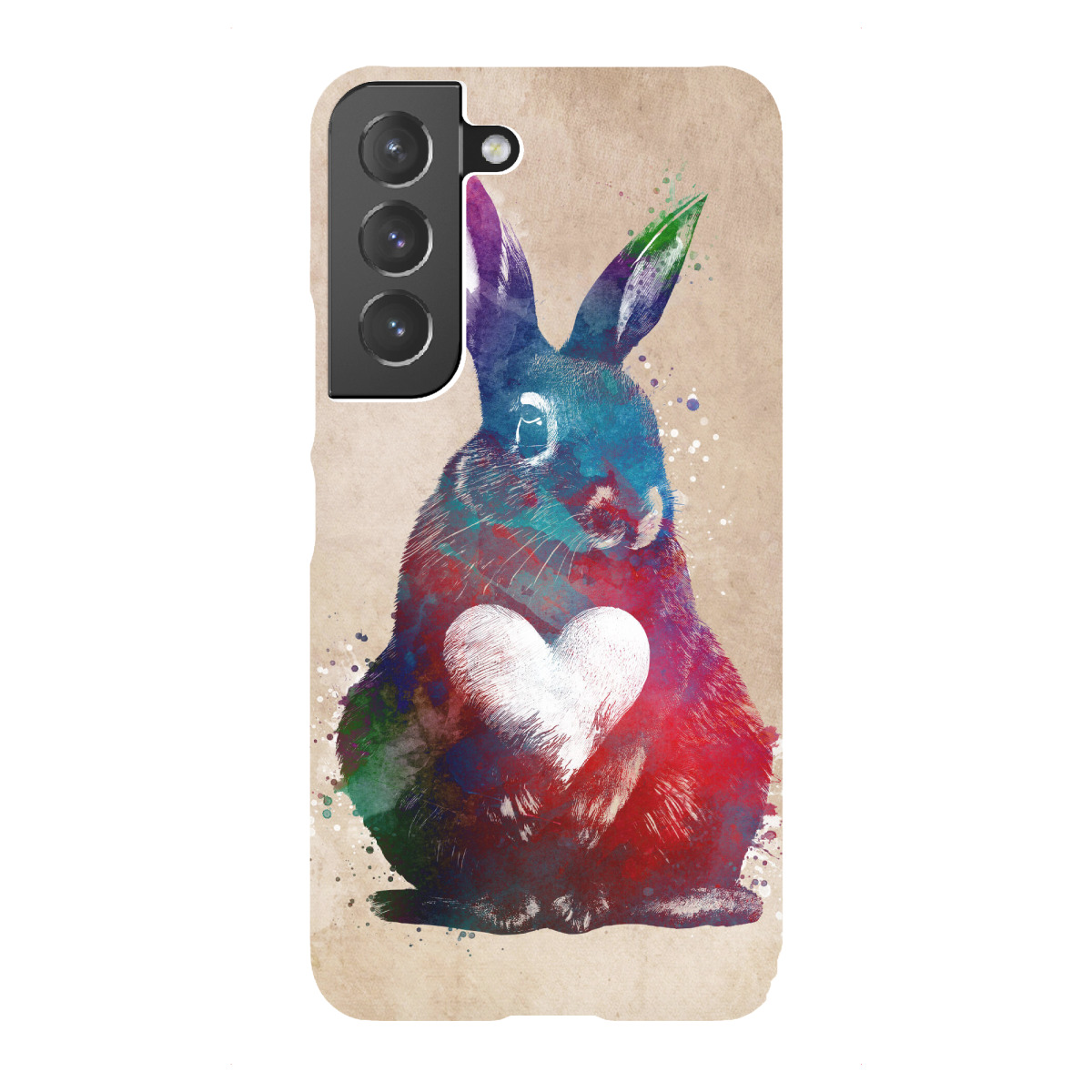 Samsung Galaxy "Hasenherz" Premium-Case Handyhülle artboxONE