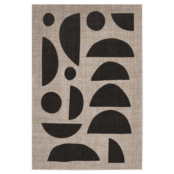 Poster 30x20 cm "Linen REMCO" artboxONE - Abstrakt - Japandi,Modern,Art,Ibiza,Kunstdruck,Geschenk,Einrichtung,Abstrakt,Kunst