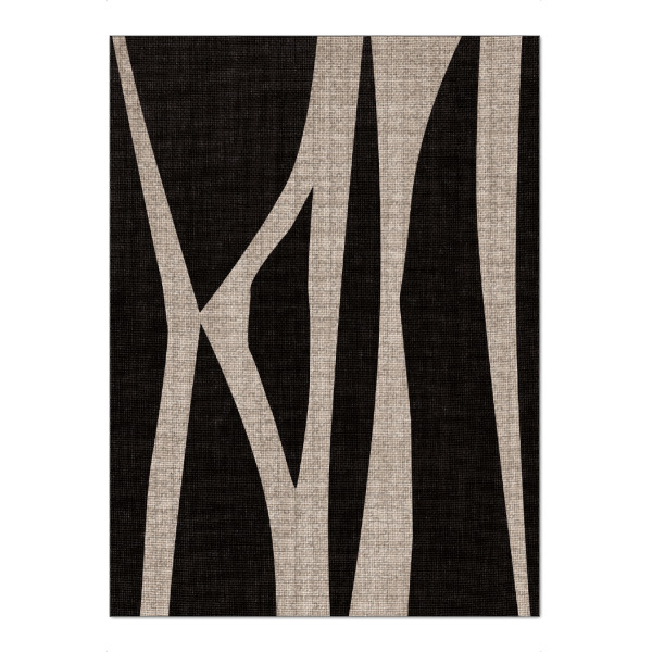 Puzzle Ravensburger "Black linen CHANGES" artboxONE - Abstrakt - Japandi,Modern,Art,Ibiza,Kunstdruck,Geschenk,Einrichtung,Abstrakt,Kunst