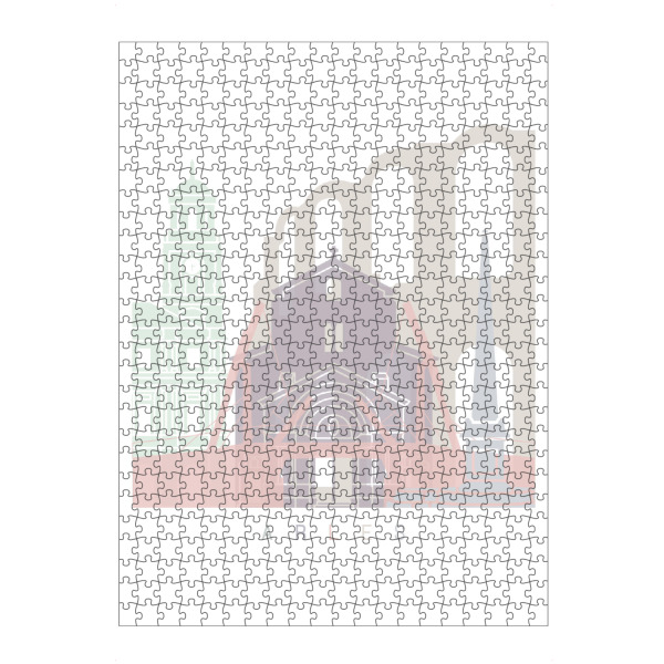 artboxONE Puzzle "ARLES SKYLINE PASTELL" artboxONE - Städte