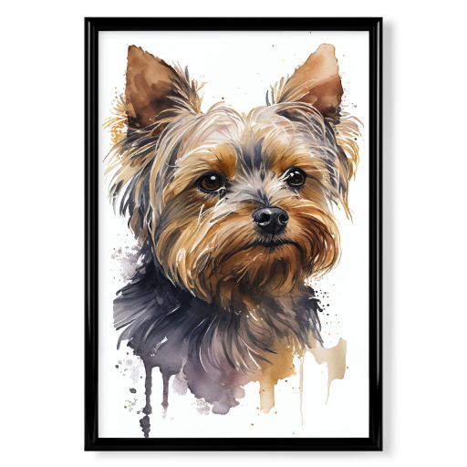 Aquarell-Terrier