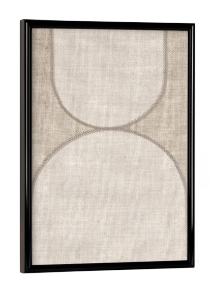Poster mit schwarzem Rahmen "Linen collection - ROME" artboxONE - Abstrakt,Geometrie