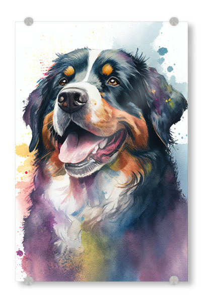 Acrylglasbild "Berner Sennenhund" artboxONE - Tiere