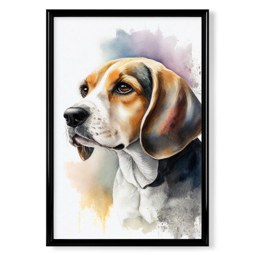 Beagle-Porträt