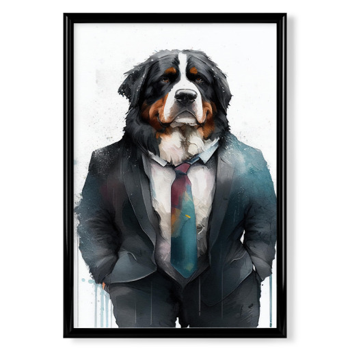 Business Bernese Mountain Dog