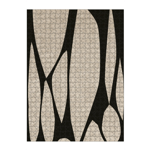 Puzzle Ravensburger "Linen collection - KISHO" artboxONE - Abstrakt,Geometrie - Japandi,Modern,Art,Ibiza,Einrichtung,Kunst,Abstrakt,Geometrie,Formen