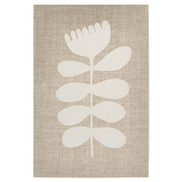Poster "Linen collection - Flower white" artboxONE - Abstrakt - Japandi,Modern,Art,Ibiza,Kunstdruck,Geschenk,Einrichtung,Abstrakt,Kunst
