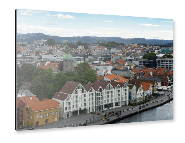 Alu-Dibond "Hafen Stavanger" 30x20 cm artboxONE