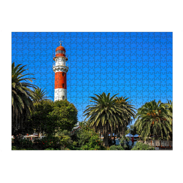 artboxONE Puzzle "Der Leuchtturm von Swakopmund" artboxONE - Natur,Architektur
