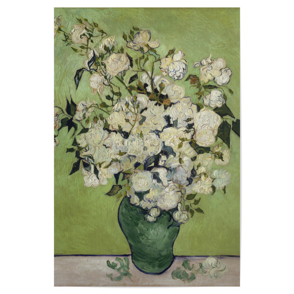 Poster 30x20 cm "Weiße Rosen" artboxONE - Natur,Floral,Liebe,Für Mama,Für Papa