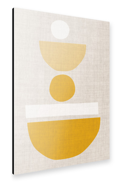 Alu-Dibond "Linen sunkiss" 30x20 cm artboxONE