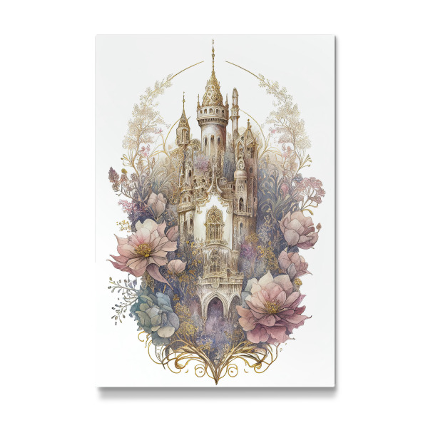 Galerie-Print "Verträumtes Blumenschloss" 30x20 cm artboxONE