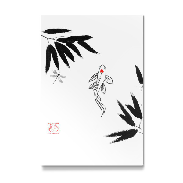 Galerie-Print "Kois im Wasser" 30x20 cm artboxONE