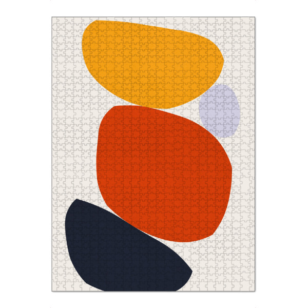 Puzzle Ravensburger "Abstract-shapes" artboxONE - Abstrakt,Geometrie - Abstrakt,Harmony,Painting,Aquarell,Harmonie,Malerei,Geometrie,Formen