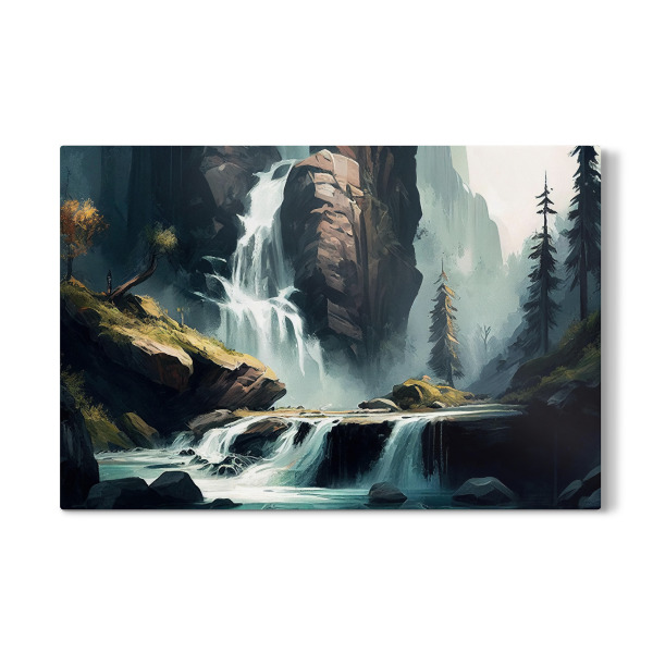 Galerie-Print "Kaskadental-Malerei" 30x20 cm artboxONE