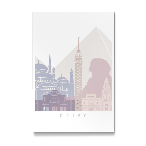 Galerie-Print "KAIRO SKYLINE PASTELL" 30x20 cm artboxONE