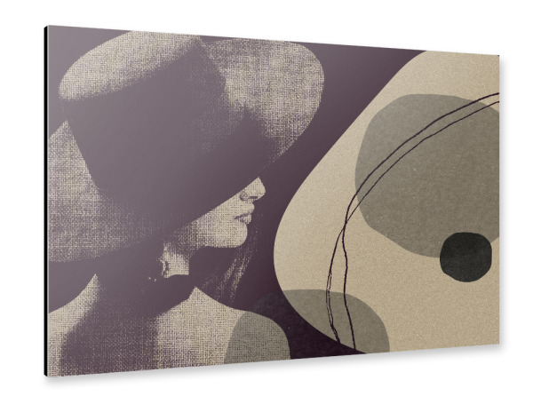 Alu-Dibond "Linen collection - woman fourth" 30x20 cm artboxONE