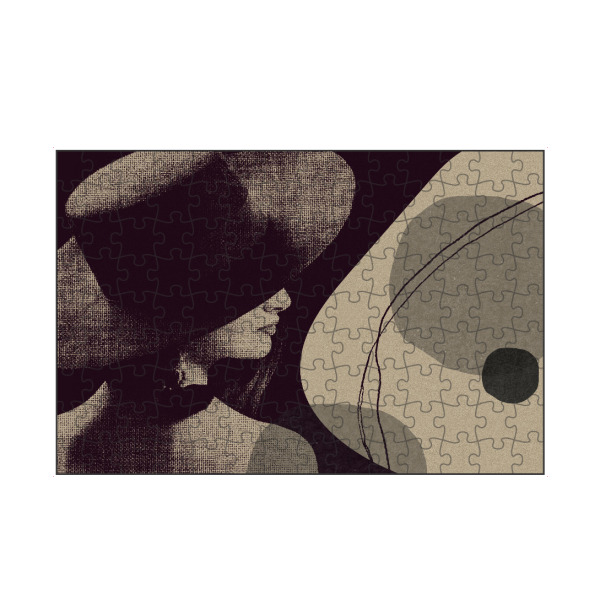 artboxONE Puzzle "Linen collection - woman fourth" artboxONE - Abstrakt - Japandi,Modern,Art,Ibiza,Kunstdruck,Geschenk,Einrichtung,Abstrakt,Kunst