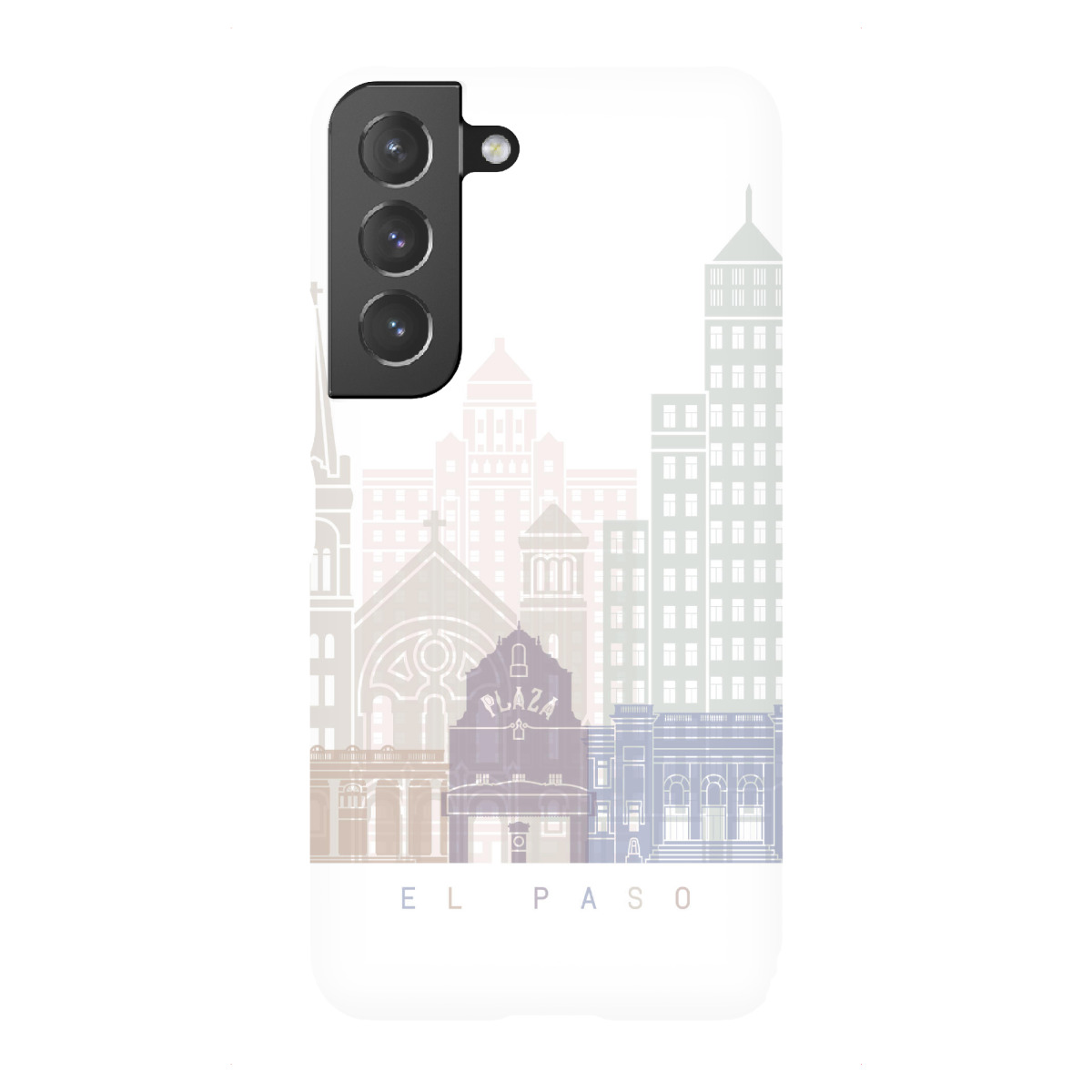 Samsung Galaxy "EL PASO-SKYLINE-PASTELL" Premium-Case Handyhülle artboxONE
