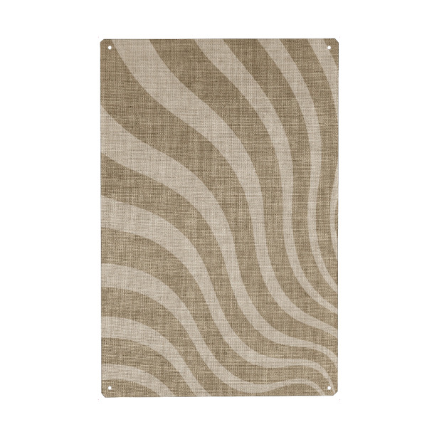 Holzbild "Linen - Ibiza palm second" artboxONE - Abstrakt - Japandi,Modern,Art,Ibiza,Kunstdruck,Geschenk,Einrichtung,Abstrakt,Kunst