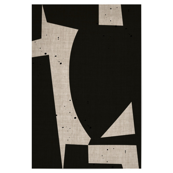 Poster 30x20 cm "Modern art BRAD" artboxONE - Abstrakt - Japandi,Modern,Art,Wabisabi,Ibiza,Kunstdruck,Vacation,Geschenk,Einrichtung