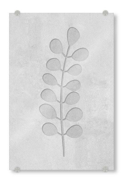 Acrylglasbild "Concrete art - FLOWER ART BENNY" artboxONE - Abstrakt - Japandi,Modern,Art,Ibiza,Kunstdruck,Geschenk,Einrichtung,Abstrakt,Kunst
