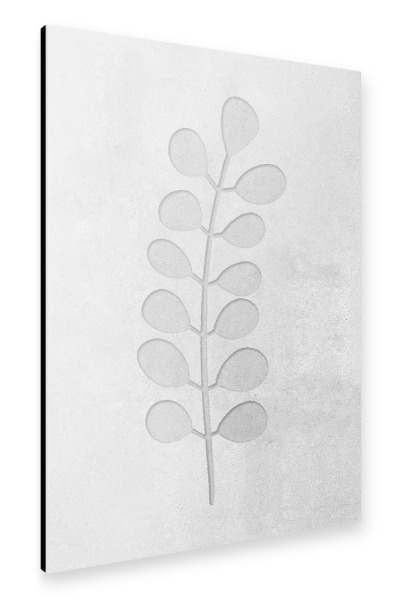 Alu-Dibond "Concrete art - FLOWER ART BENNY" 30x20 cm artboxONE