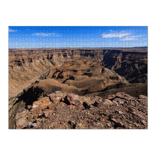 Puzzle Ravensburger "Fish River Canyon Namibia" artboxONE - Natur,Reise / Afrika