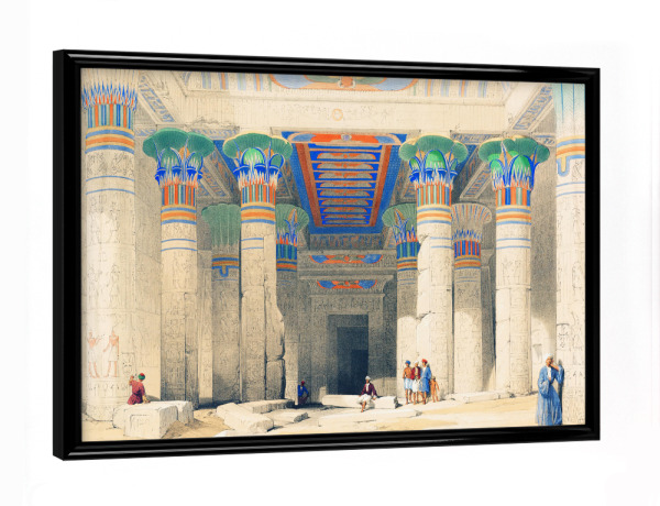 Poster mit schwarzem Rahmen "Tempel von Philae" artboxONE - Reise,Architektur,Reise / Afrika,Für Papa