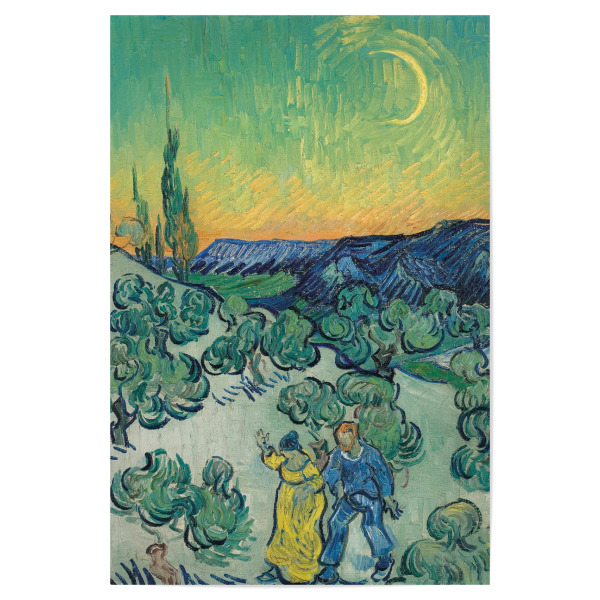 Poster "Landschaft mit Halbmond" artboxONE - Reise,Menschen,Für Mama,Für Papa