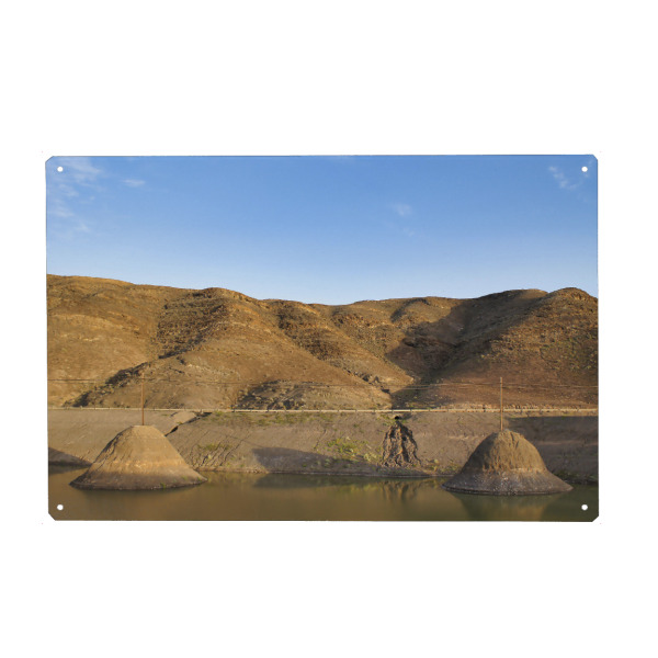 Metall Poster "Fuerteventura - Power Pole Islands" artboxONE - Natur,Reise,Reise / Strand und Meer,Reise / Länder