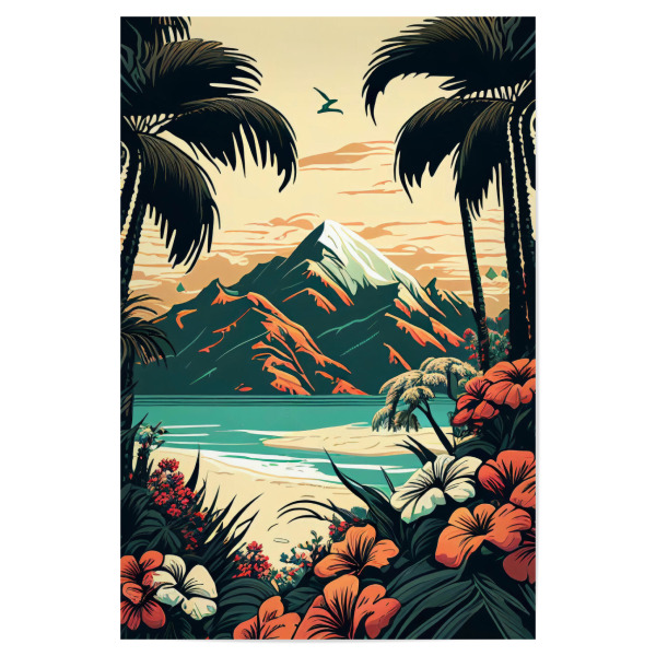 Poster "Frühling in Patagonien" artboxONE - Natur,Reise,Floral