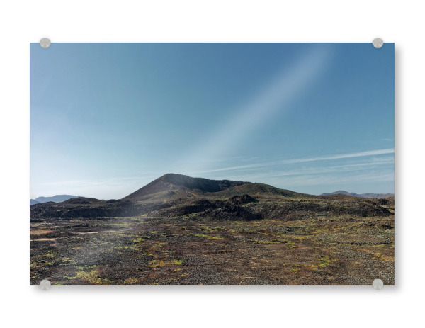 Acrylglasbild "Caldera Los Arrabales - Pano" artboxONE - Städte,Natur,Reise,Reise / Strand und Meer,Reise / Länder