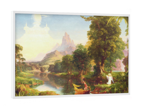 Poster mit weißem Rahmen "Jugend" artboxONE - Reise,Fiktion,Für Mama,Für Papa