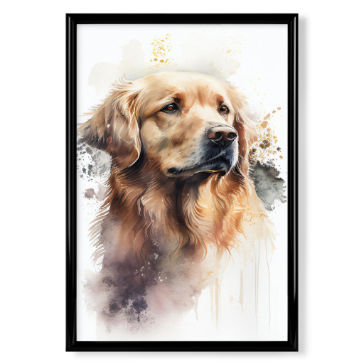 Golden Retriever-Porträt