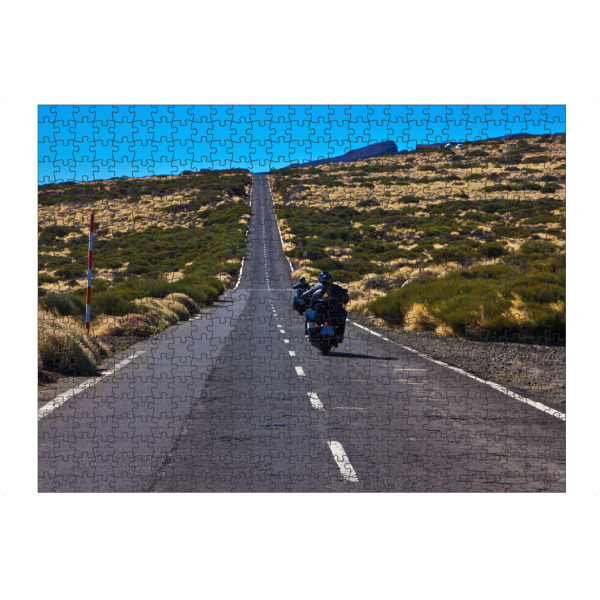 artboxONE Puzzle "Motorräder am Mount Teide" artboxONE - Natur,Reise,Sport / Motorsport,Automobile,Reise / Länder