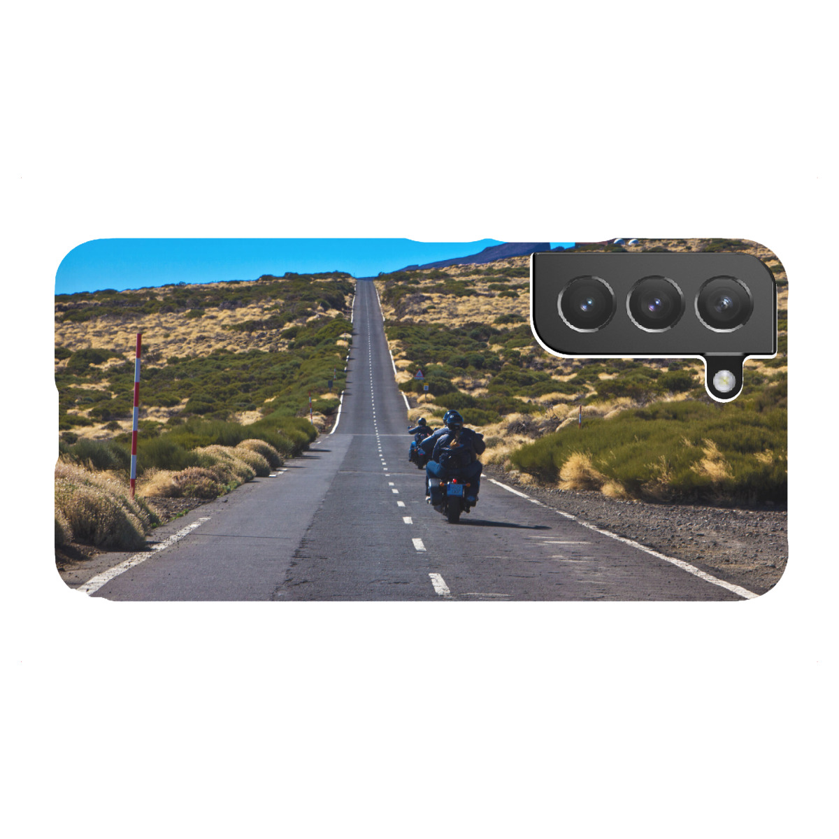 Samsung Galaxy "Motorräder am Mount Teide" Premium-Case Handyhülle artboxONE