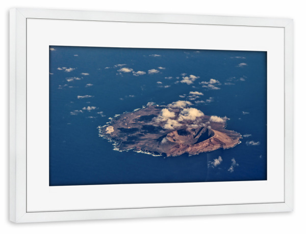 Poster mit Rahmen weiß "Canaren - Isla de Alegranza" artboxONE - Natur,Reise,Reise / Strand und Meer,Reise / Länder