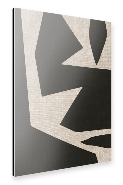 Alu-Dibond "Modern art HAMBURG" 30x20 cm artboxONE