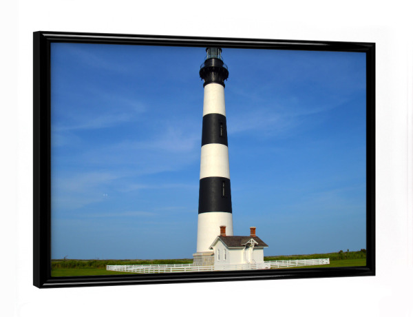 Poster mit schwarzem Rahmen "Das Bodie Lighthouse" artboxONE - Reise,Architektur,Reise / Strand und Meer,Reise / Länder