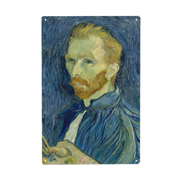 Holzbild "Selbstportrait-van Gogh" artboxONE - Menschen,Für Mama,Für Papa