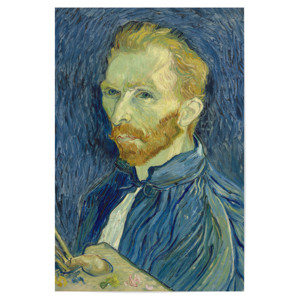 Poster 30x20 cm "Selbstportrait-van Gogh" artboxONE - Menschen,Für Mama,Für Papa
