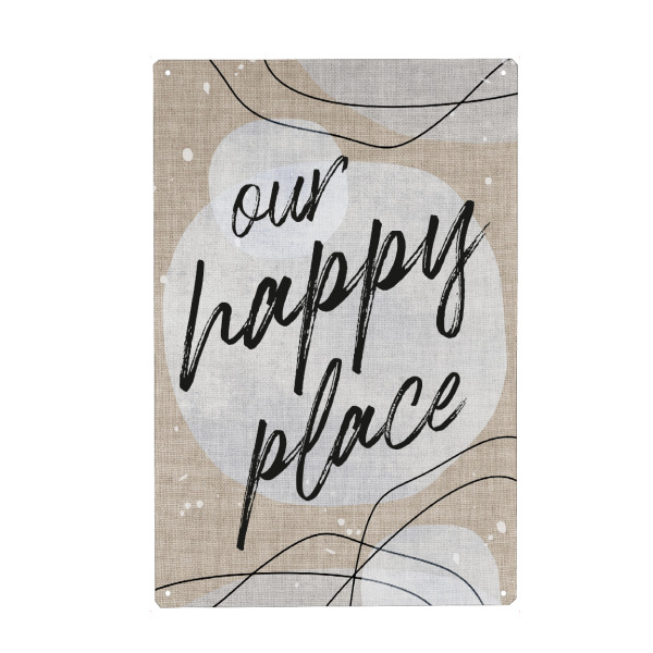 Holzbild "Linen - Our happy place" artboxONE - Abstrakt - Japandi,Modern,Art,Ibiza,Kunstdruck,Geschenk,Einrichtung,Abstrakt,Kunst