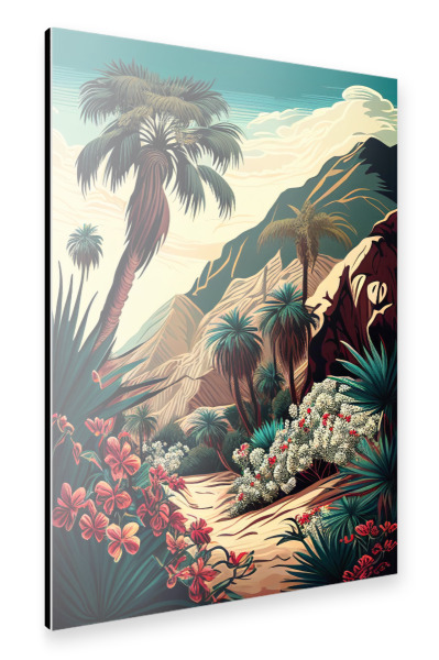 Alu-Dibond "Sommer in Patagonien" 30x20 cm artboxONE