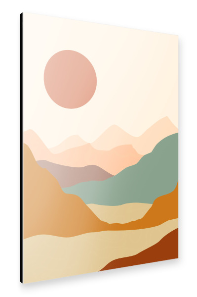 Alu-Dibond "Ein Tag nach dem anderen" 30x20 cm artboxONE